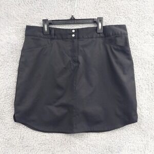 Adidas Climacool Skort Women's Size 10 Black, Pockets Athletic Moisture‎ Wicking